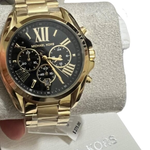 Michael Kors Bradshaw Chronograph Gold-Tone Watch (MK5739) - Picture 3 of 5